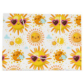 Cute Sun Sunshine Groot Cadeauzakje (Achterkant)