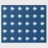 Cute Sunfish Cadeaupapier (Vlak)