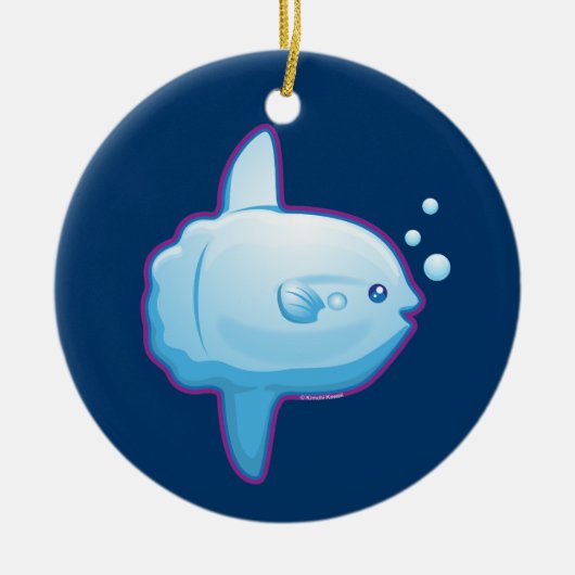 Cute Sunfish Keramisch Ornament (Voorkant)