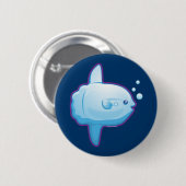 Cute Sunfish Ronde Button 5,7 Cm (Voorkant /achterkant)