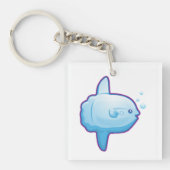 Cute Sunfish Sleutelhanger (Voorkant)