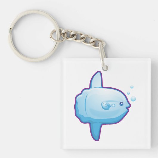 Cute Sunfish Sleutelhanger (Voorkant)