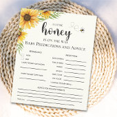 Cute Sunflower Bee Baby Shower
