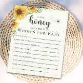 Cute Sunflower Bee Baby Shower