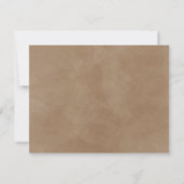 Cute Sunflower Bee Baby Shower Bedankkaart (Achterkant)