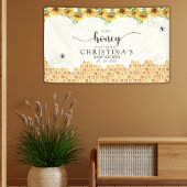 Cute Sunflower Bee Baby Shower Spandoek