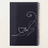 Cute Sunflower Eye - Funny Birthday Gift Planner (Achterkant)