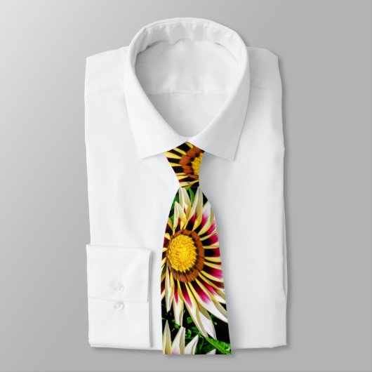 Cute Sunflower Patroon Stropdas (Gebonden)