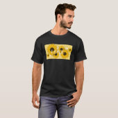 Cute Sunflower Saying Love T-shirt (Voorkant volledig)