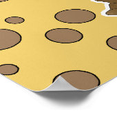 Cute Sunflower Teddy Bear Poster (Hoek)