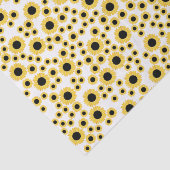 Cute Sunflower Tissue Paper Tissuepapier (Detail)
