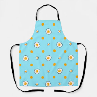 Cute Sunny Egg Yolka Dot Kitchen Schort