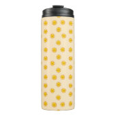 Cute Suns Pattern – Whimsical Sunny Sky Design Thermosbeker (Voorkant)