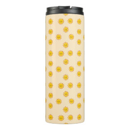 Cute Suns Pattern – Whimsical Sunny Sky Design Thermosbeker
