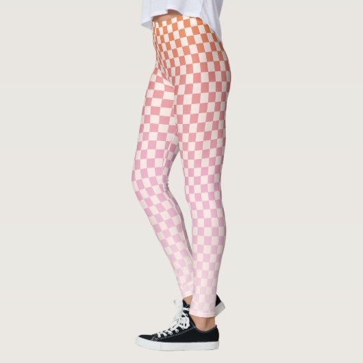 Cute Sunsel Pink Leggings (Links)