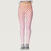 Cute Sunsel Pink Leggings (Voorkant)