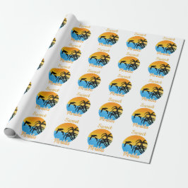 Cute Sunset in Florida Cadeaupapier