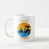 Cute Sunset in Florida Coffee Mok (Links)