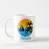 Cute Sunset in Florida Coffee Mok (Links)