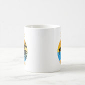 Cute Sunset in Florida Coffee Mok (Center)