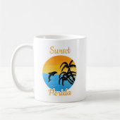 Cute Sunset in Florida Coffee Mok (Links)