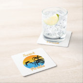 Cute Sunset in Florida Kartonnen Onderzetters (Insitu)