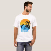 Cute Sunset in Florida met een dolfijn T-shirt (Voorkant volledig)