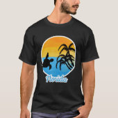 Cute Sunset in Florida met een schildpad T-shirt (Voorkant)