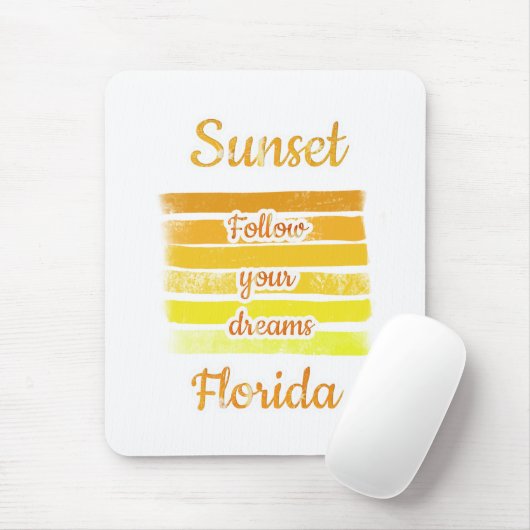 Cute Sunset in Florida Muismat (Met muis)