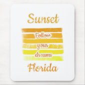 Cute Sunset in Florida Muismat (Voorkant)