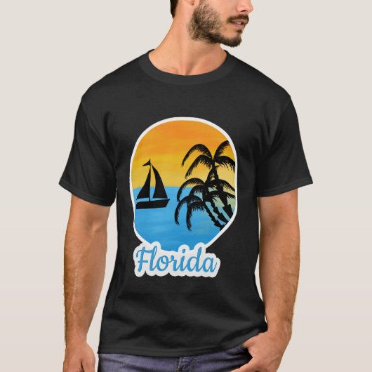 Cute Sunset in Florida T-shirt (Voorkant)