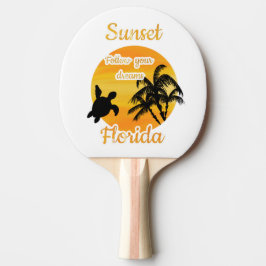 Cute Sunset in Florida Tafeltennisbatje