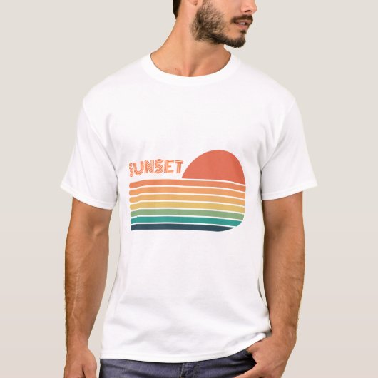 Cute Sunset T-Shirt (Voorkant)