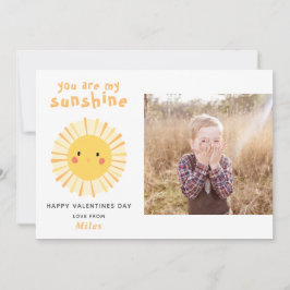 Cute sunshine illustration foto Valentijnsdag