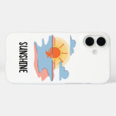 cute sunshine phone case (Achterkant (horizontaal))
