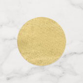 Cute Sunshine Pink & Gold Birthday Confetti (Kleine voorkant)