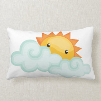 Cute Sunshine Throw Lumbar Pillow 13 x 21 inch Kussen