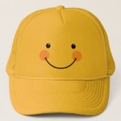 Cute Sunshine Yellow Smilling Face Pet (Voorkant)