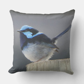 Cute Superb Fairywren Cushion Kussen