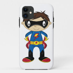 Cute Superheld Boy iphone Case