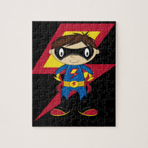 Cute Superheld Boy Legpuzzel