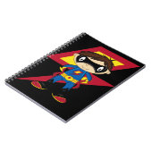 Cute Superheld Boy Notitieboek (Linkerzijde)
