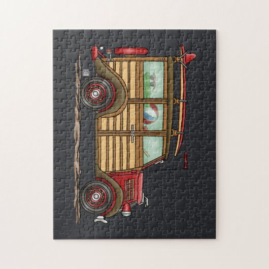 Cute Surfing Woody Legpuzzel (Verticaal)