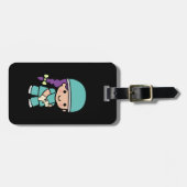 Cute Surgeon in Scrubs Bagagelabel (Voorkant horizontaal)