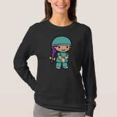 Cute Surgeon in Scrubs T-shirt (Voorkant)