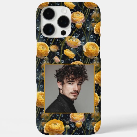 Cute Surprise Birthday Ranunculus Floral Custom  Case-Mate iPhone Case (Achterkant)