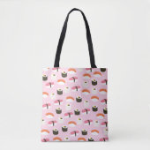 Cute Sushi Canvas tas (Voorkant)