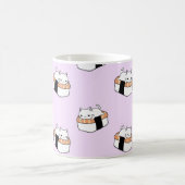 Cute Sushi Cat Coffee Mok (Center)