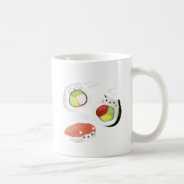 Cute Sushi Cat Koffiemok