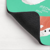 Cute Sushi Cat Muismat (Hoek)